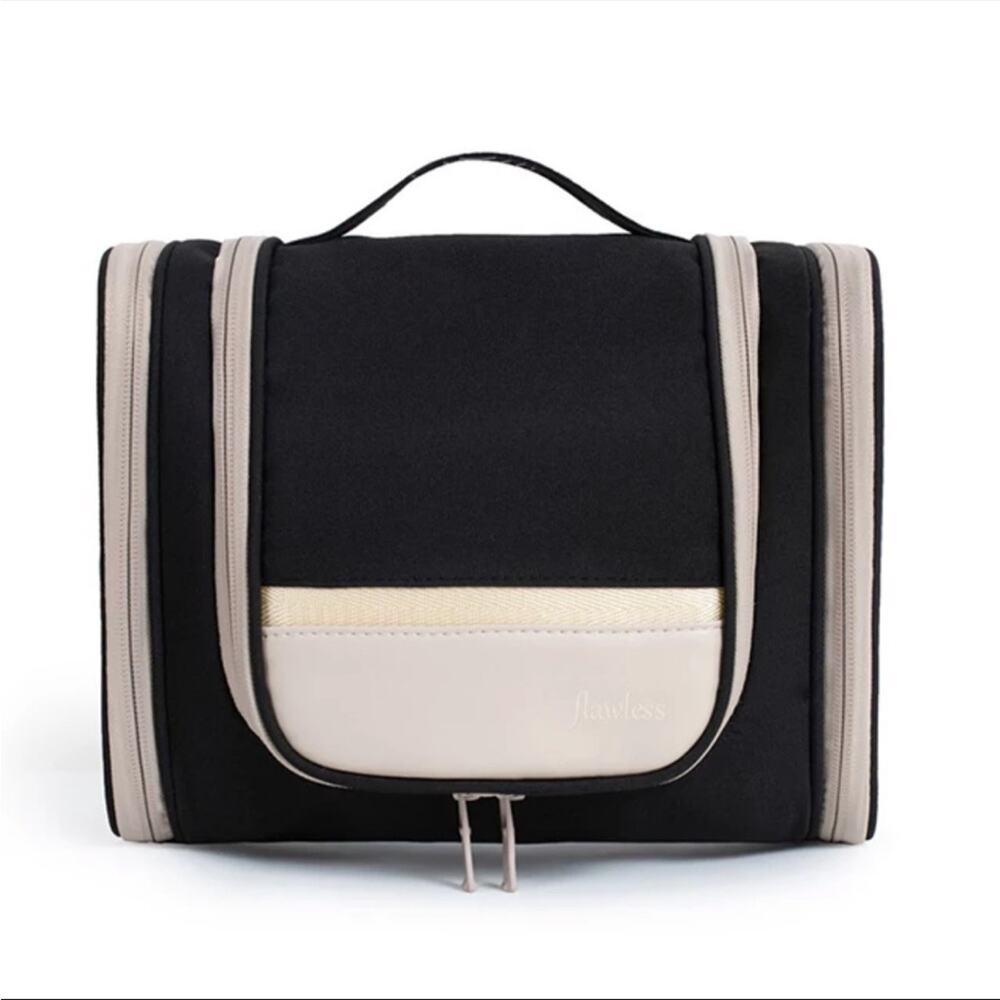NEW travel cosmetic toiletries bag large folding make up bag with hook B191